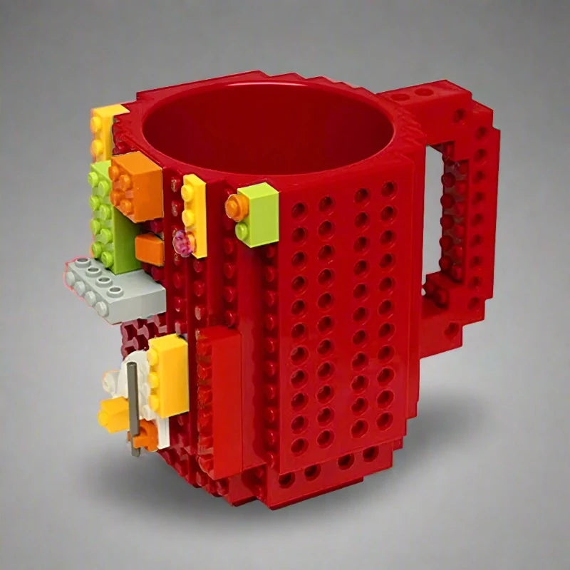 Creative Lego Mug with Bricks - Mugs from Dear Cece - Just £17.99! Shop now at Dear Cece