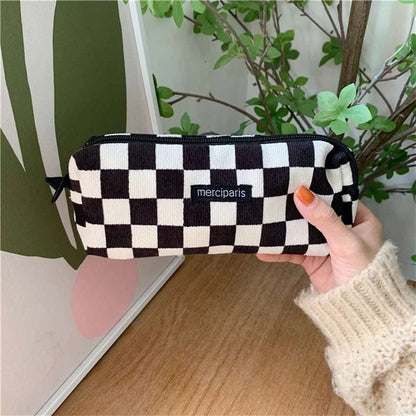 Canvas Fashion Stationery Pencil Case - Pencil Case from Dear Cece - Just £11.99! Shop now at Dear Cece