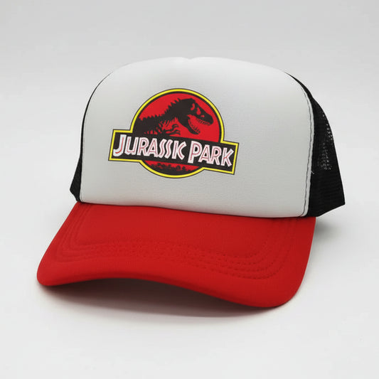 jurassic park trucker hat
