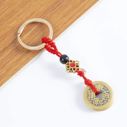 Handmade Brass Lucky Cat Keychain - Keychains from Dear Cece - Just £5.99! Shop now at Dear Cece