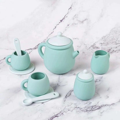 Eco Friendly Silicone Afternoon Tea Play Set - Toys from Dear Cece - Just £17.99! Shop now at Dear Cece