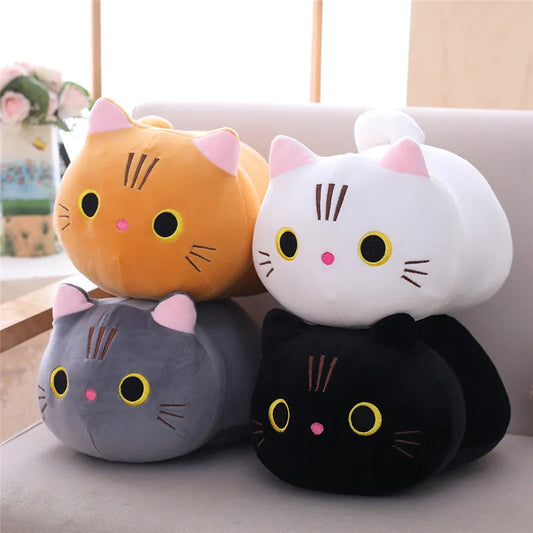 Kawaii Kitty Cat Plush Toy Pillow - Toys from Dear Cece - Just £14.99! Shop now at Dear Cece