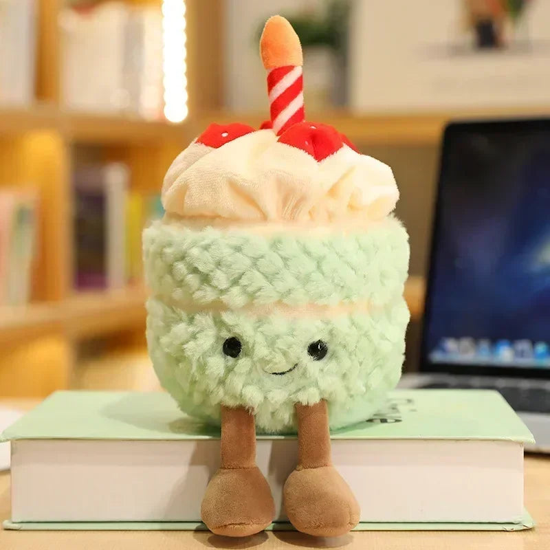 Happy Birthday Cake Plush Toy