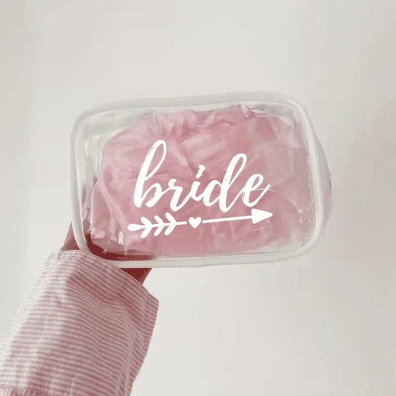Team Bride Makeup Cosmetics Bag - cosmetic bags from Dear Cece - Just £14.99! Shop now at Dear Cece