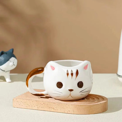 Cat Shaped Ceramic Mug - Mugs from Dear Cece - Just £19.99! Shop now at Dear Cece