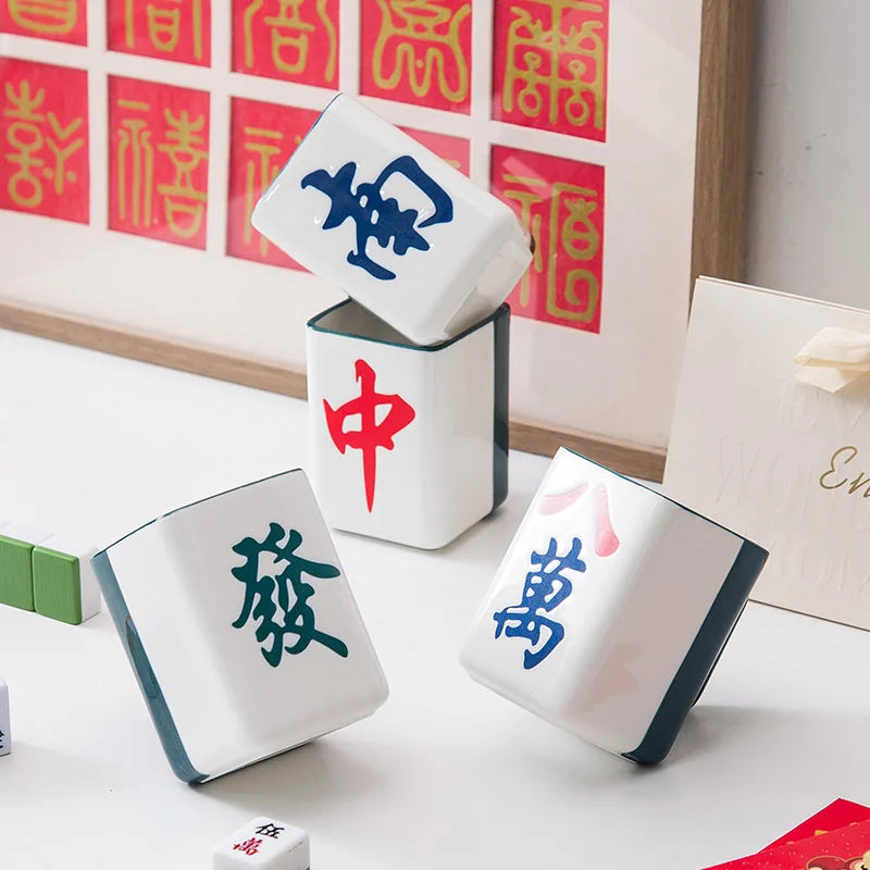 Chinese New Year 2025 Chinese Mahjong Mugs