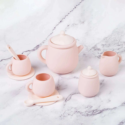 Eco Friendly Silicone Afternoon Tea Play Set - Toys from Dear Cece - Just £17.99! Shop now at Dear Cece