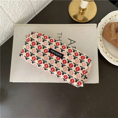 Canvas Fashion Stationery Pencil Case - Pencil Case from Dear Cece - Just £11.99! Shop now at Dear Cece