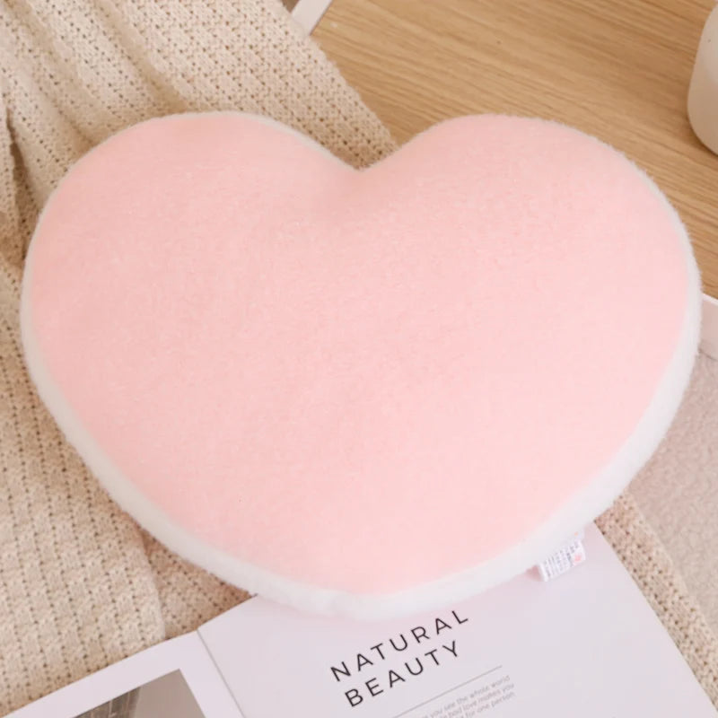 Heart-shaped pink product on a textured surface with 'Natural Beauty' text.
