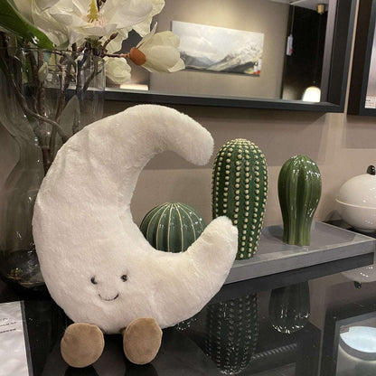 Moon Soft Plush Toy on a shelf