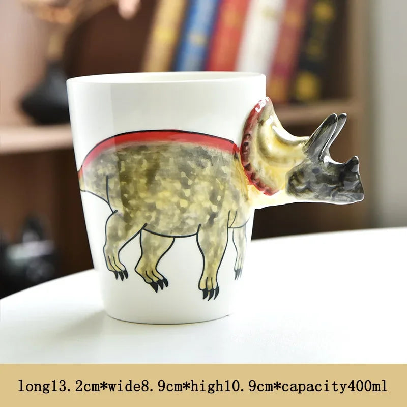 Dinosaur Shaped Ceramic Mug - Mugs from Dear Cece - Just £24.99! Shop now at Dear Cece