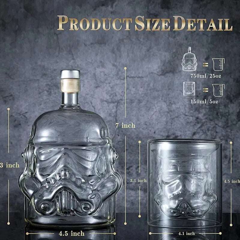 Stormtrooper Decanter and Glass Set