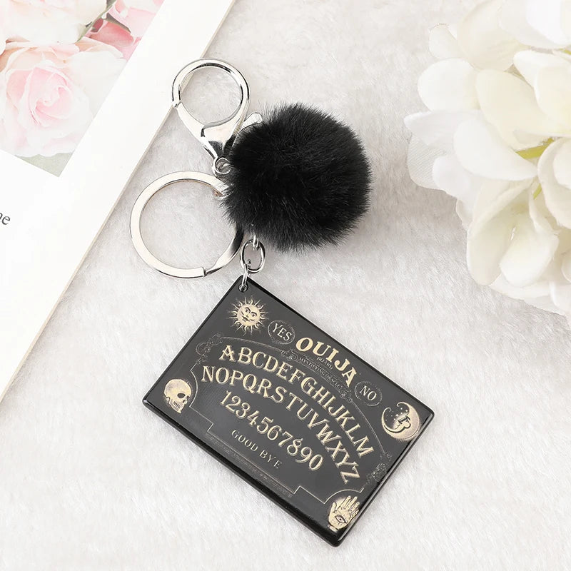 Halloween Ouija Board Keychain vintage