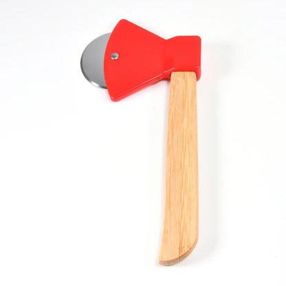 Fireman's Axe Pizza Cutter - Bamboo Handle - Pizza Cutters from Dear Cece - Just £11.99! Shop now at Dear Cece