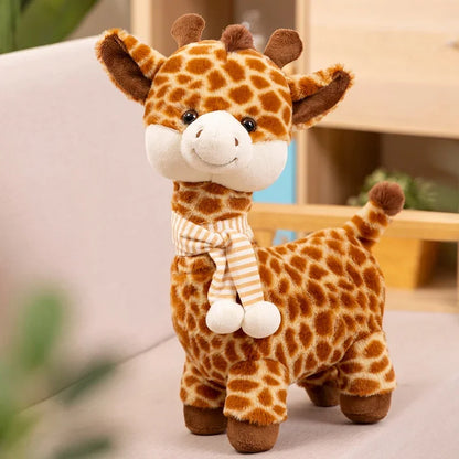 Cosy Giraffe Soft Stuffed Animal Plush Toy front facing