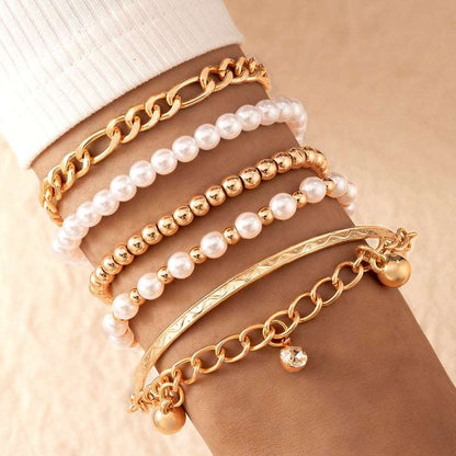 6pcs/set Bohemian Style Beaded Bracelets - Bracelets from Dear Cece - Just £6.99! Shop now at Dear Cece