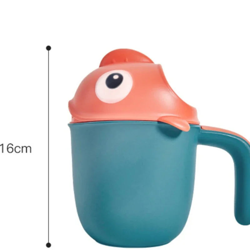 Baby Shark Bath Shower Head Rinse Cup - Eco Friendly Silicone - baby bathing from Dear Cece - Just £11.99! Shop now at Dear Cece