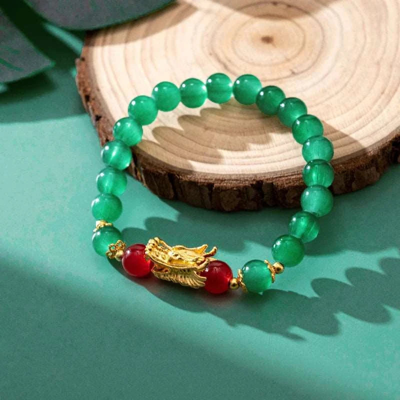 Chinese Zodiac Dragon Beaded Bracelet - Bracelets from Dear Cece - Just £4.99! Shop now at Dear Cece