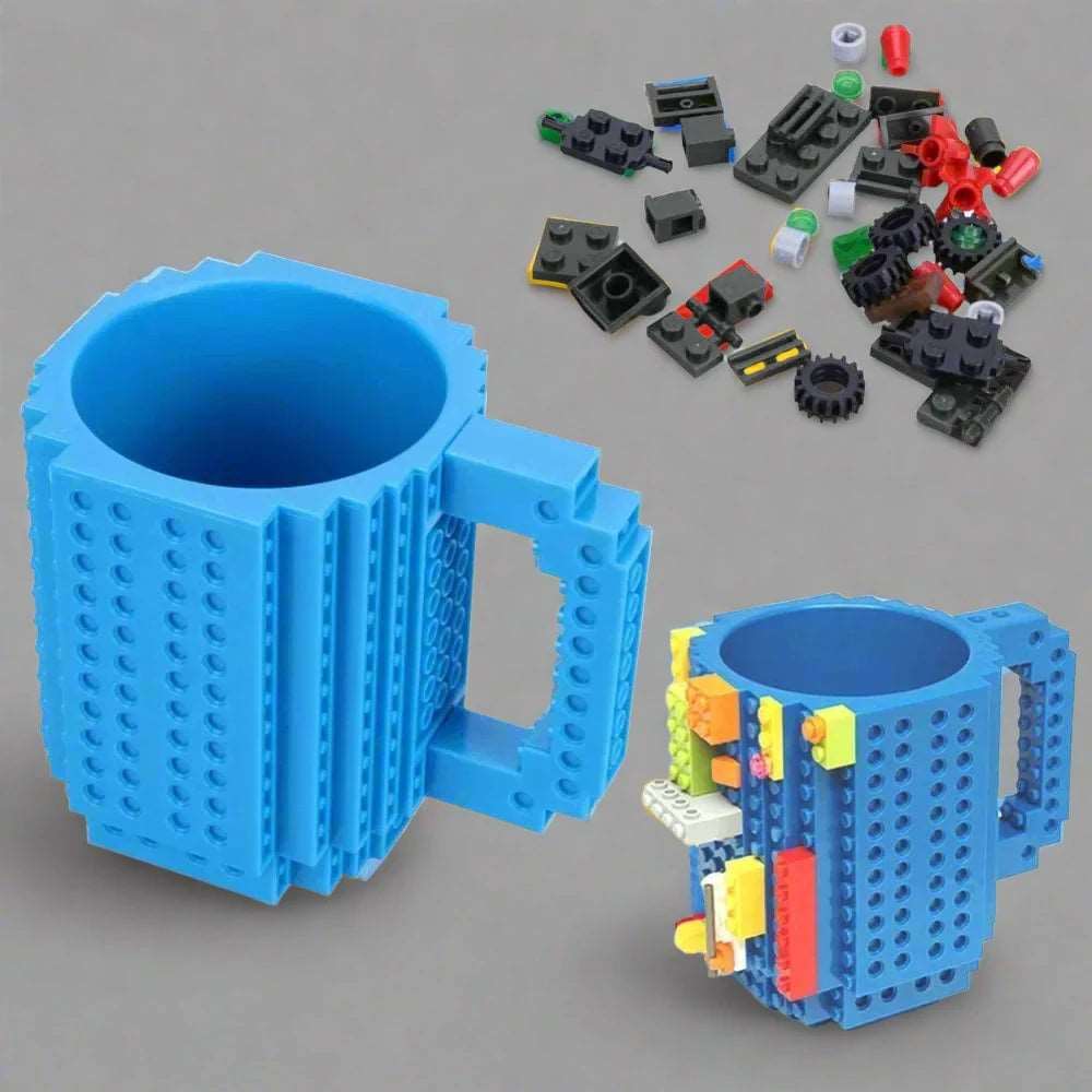 Creative Lego Mug with Bricks - Mugs from Dear Cece - Just £17.99! Shop now at Dear Cece