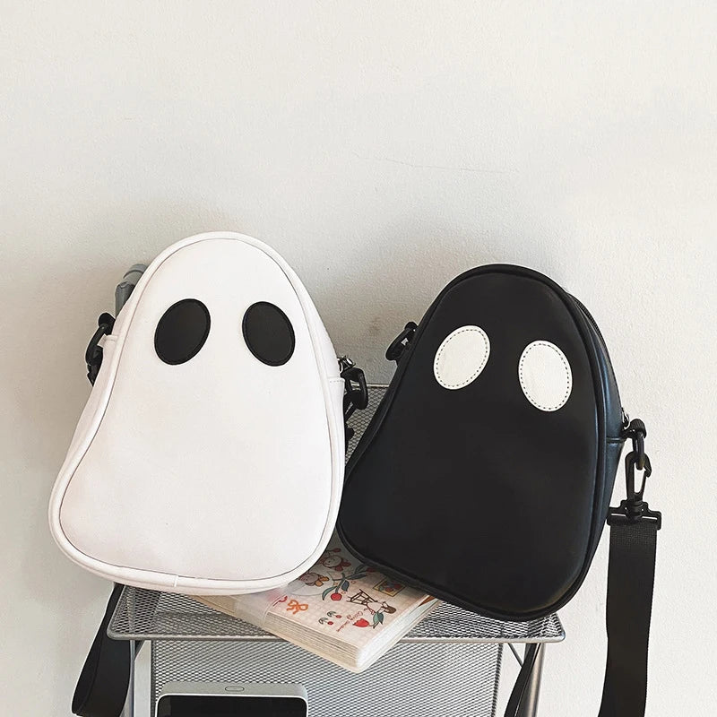 Vintage Halloween Ghost Crossbody Bag