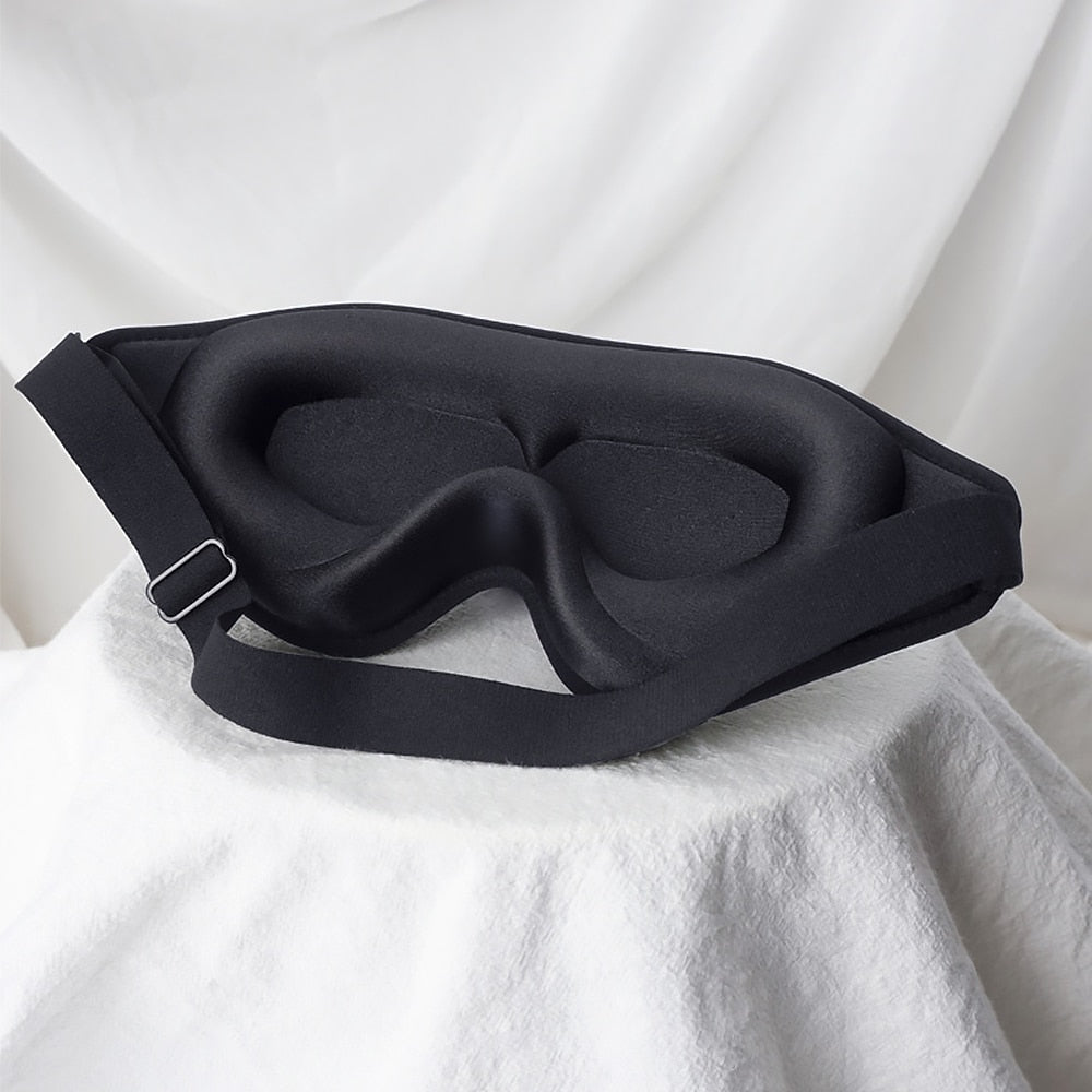 3D Soft Blackout Memory Foam Eye Mask - Sleep Mask from Dear Cece - Just £12.99! Shop now at Dear Cece