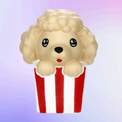 Popcorn Poodle Scented Squishy Fidget Toy - Fidget Toys from Dear Cece - Just £7.99! Shop now at Dear Cece