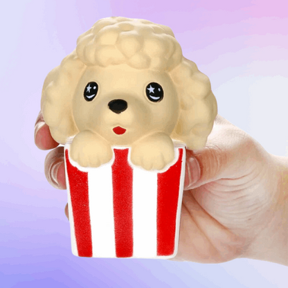 Popcorn Poodle Scented Squishy Fidget Toy - Fidget Toys from Dear Cece - Just £7.99! Shop now at Dear Cece