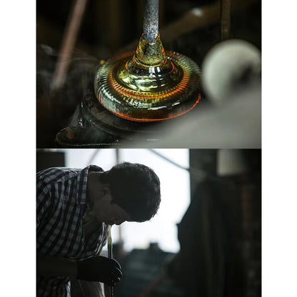 glass blowing process