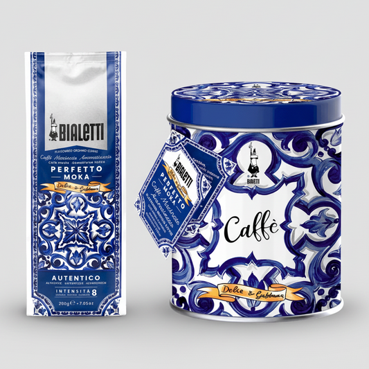 Bialetti X Dolce & Gabbana Blu Mediterraneo Coffee (Moka Ground) - 250g