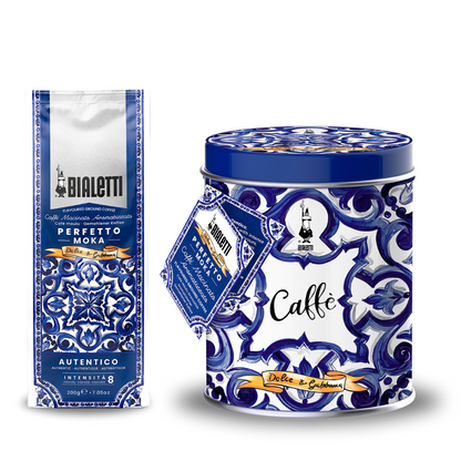 Bialetti X Dolce & Gabbana Blu Mediterraneo Coffee (Moka Ground) - 250g