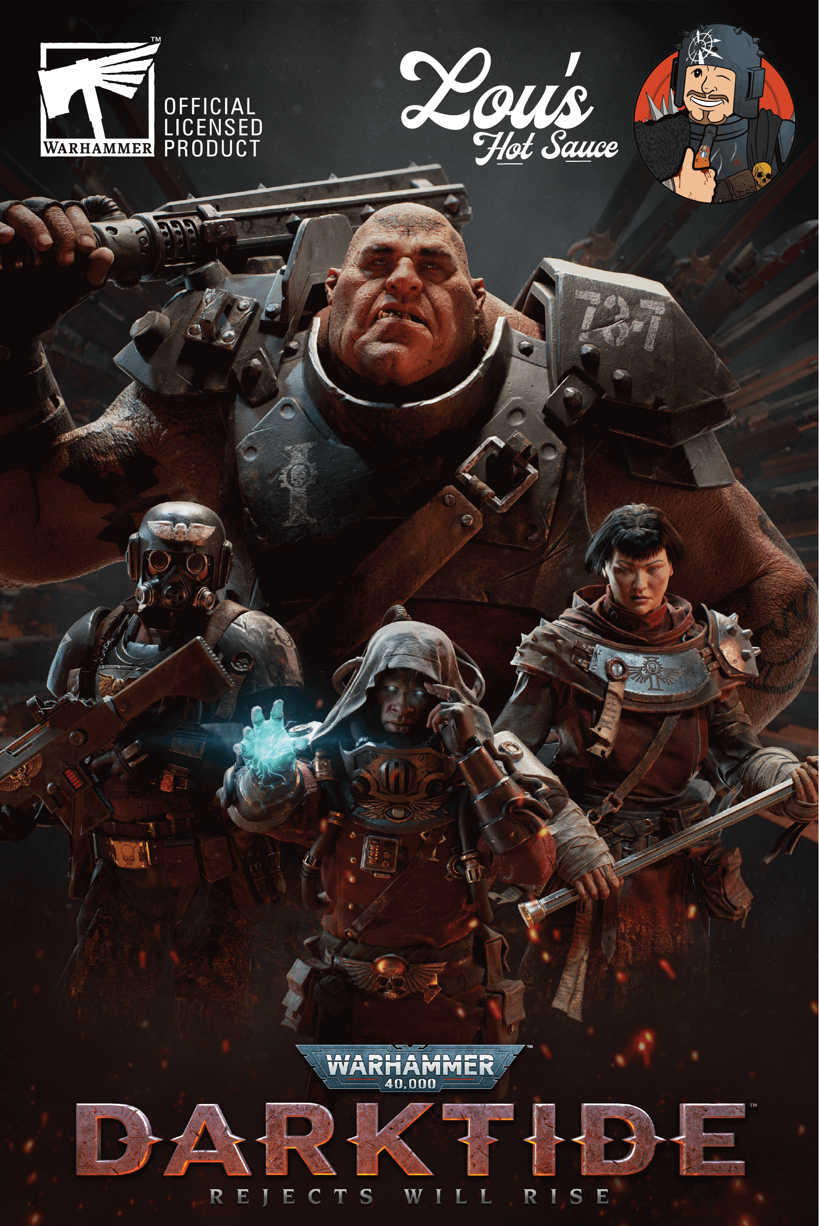 Lou's Brews Official Warhammer 40,000: Darktide Gift Set