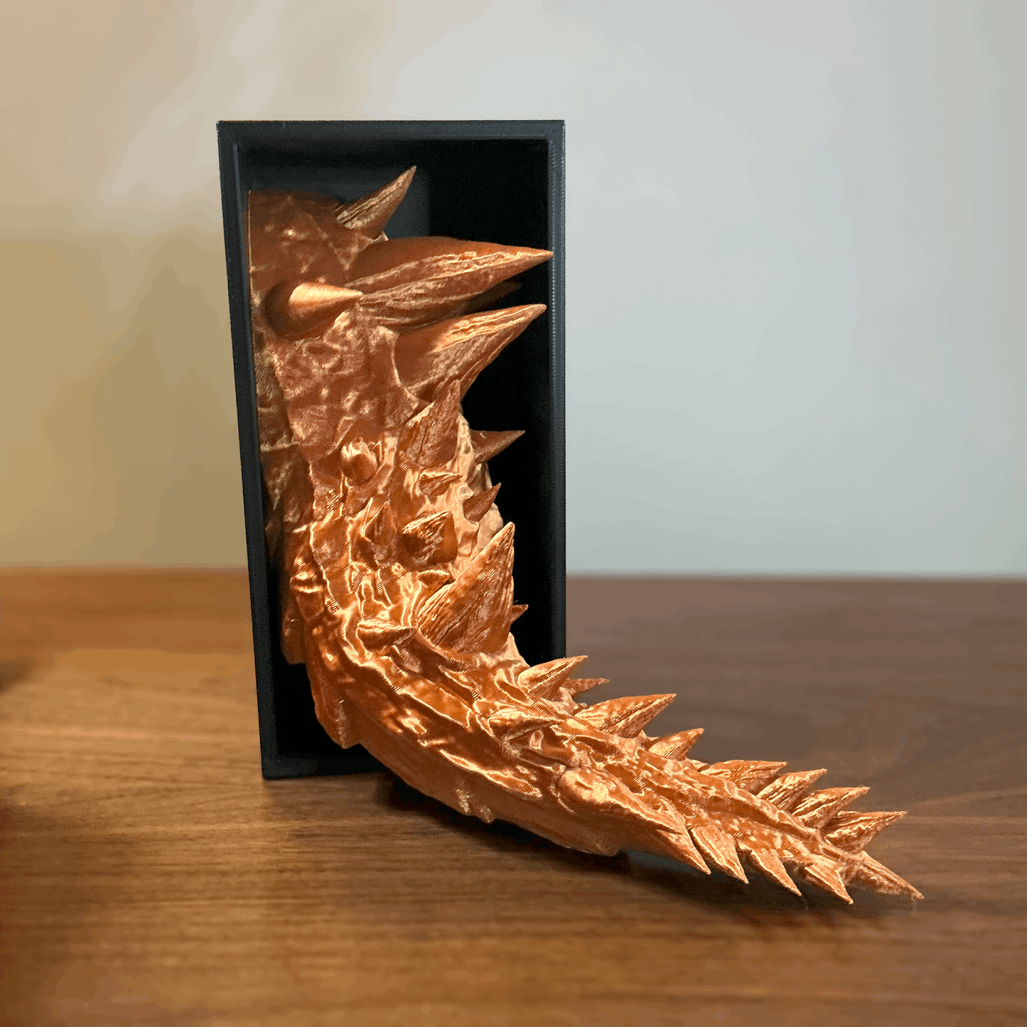 3D Dragon Book Nook | Fantasy Bookshelf Insert Gift for Book Lovers