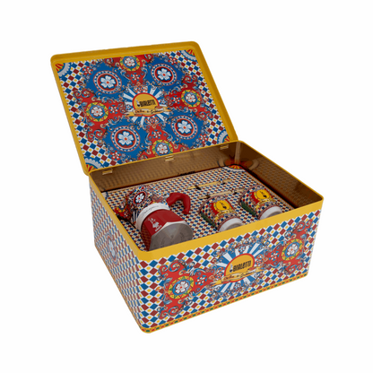 Bialetti X Dolce & Gabbana Sicilian Cart Coffee Gift Set