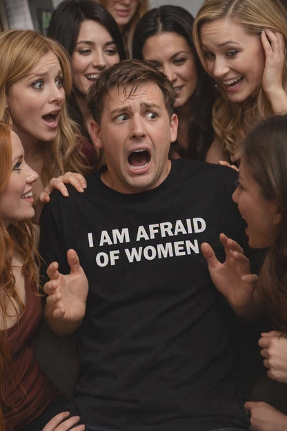 My Ugly T-Shirt - I'm Afraid of Women Mens T-shirt