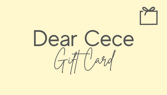 Dear Cece Gift Card - Gift Card from Dear Cece - Just £10! Shop now at Dear Cece