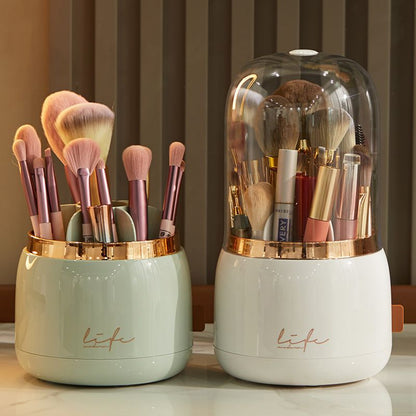 Rotating Makeup Brush Organiser - Storage Solutions from Dear Cece - Just £17.99! Shop now at Dear Cece