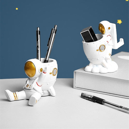 Space Astronaut Pen Holder